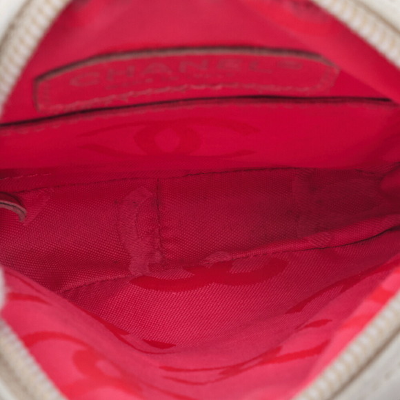 Chanel Cambon Matelasse Calfskin Shoulder Bag White Black Chain - Picture 6 of 9